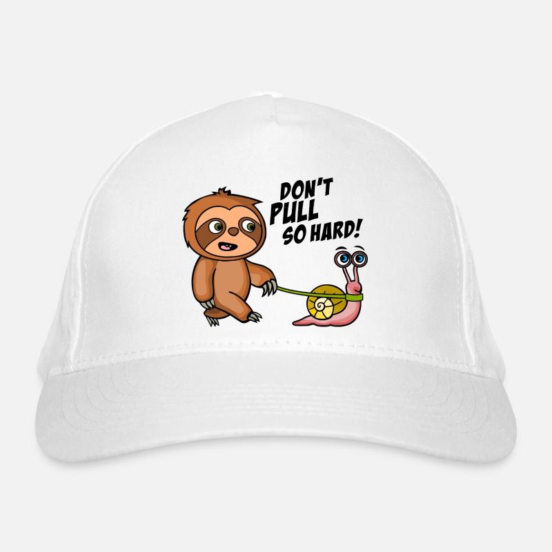 Don't pull so hard. Don't pull like that. Bright Shirts Organic Baseball Cap