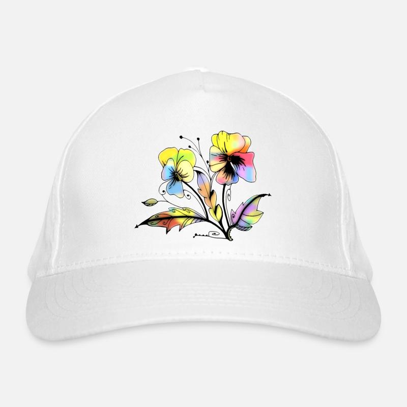 Fleur Casquette classique bio