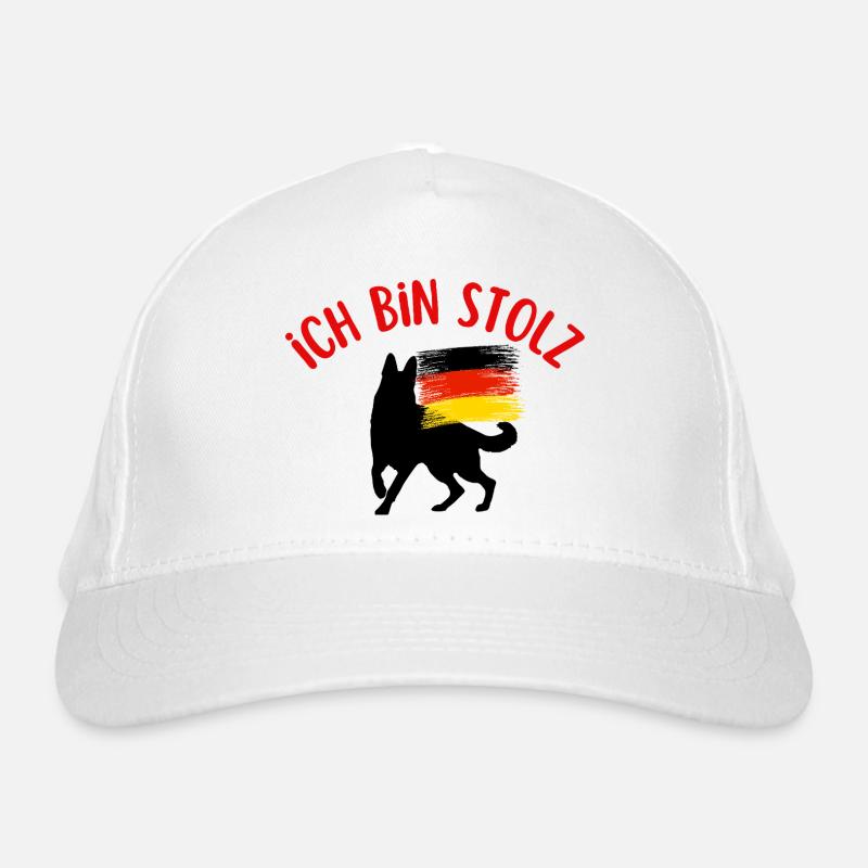 Ich bin Deutscher Bio-Baseballkappe