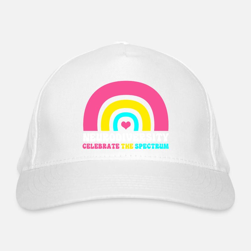 Autism Brain Autistic Asperger Neurodiversity Organic Baseball Cap