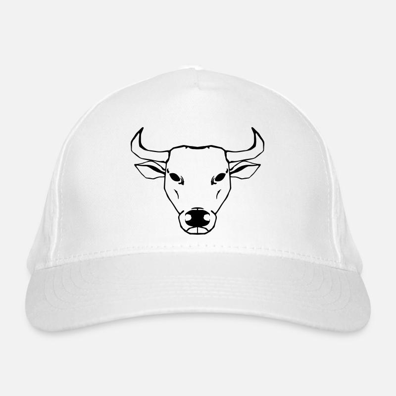 Illustration de bœuf Casquette classique bio