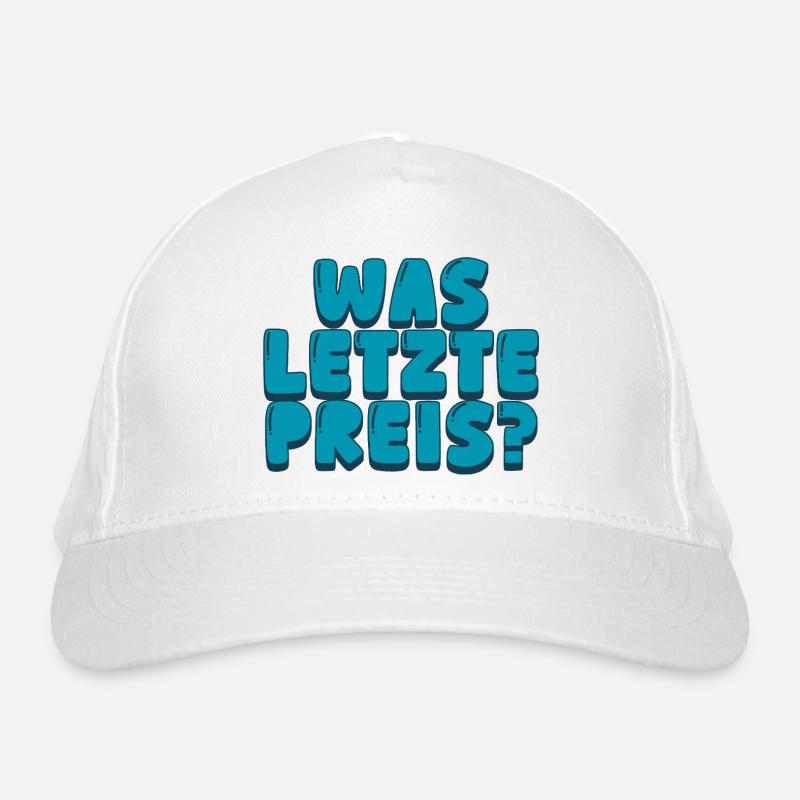 was letzte preis Bio-Baseballkappe