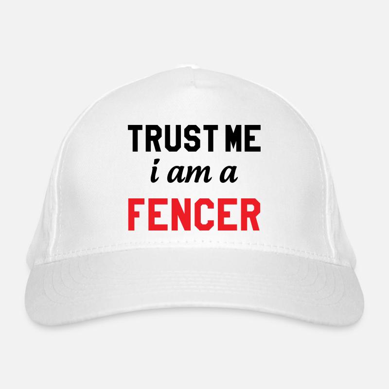 Faites-moi confiance je suis un escrimeur pro Casquette classique bio