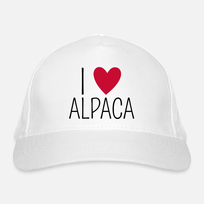 J’AIME L’ALPAGA - Design Casquette classique bio