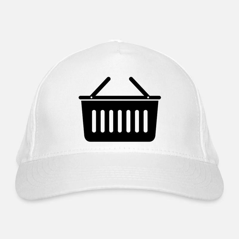 Lebensmittelkorb Bio-Baseballkappe