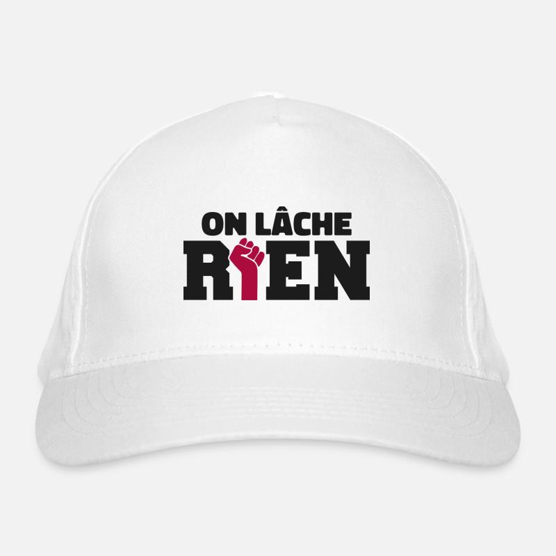 On Lâche Rien Casquette classique bio