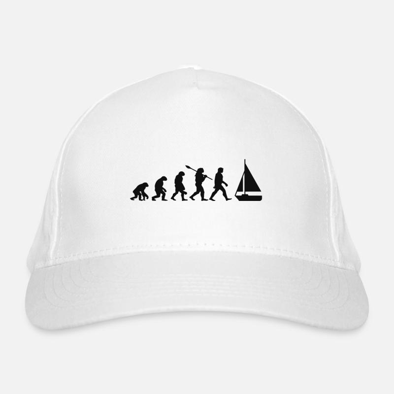 Evolution Segelboot Boot Bio-Baseballkappe