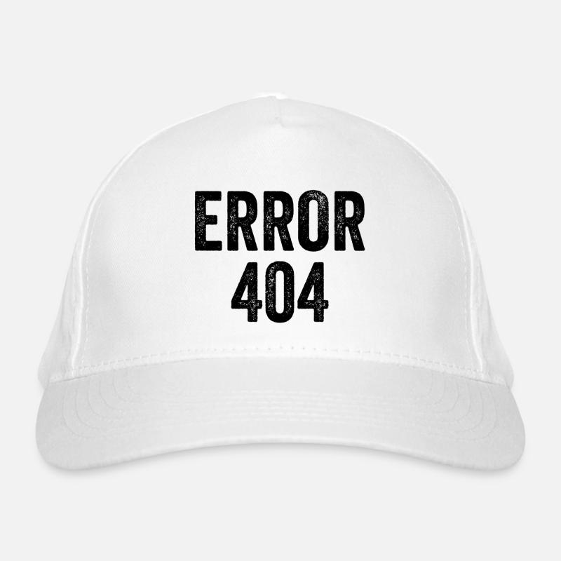 Error 404 Bio-Baseballkappe