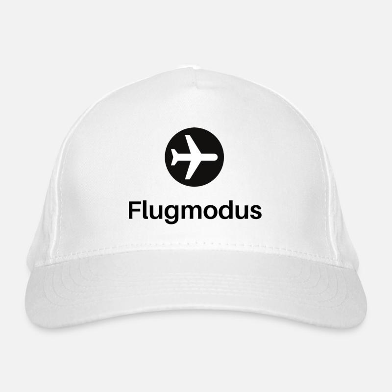 Flugmodus Bio-Baseballkappe