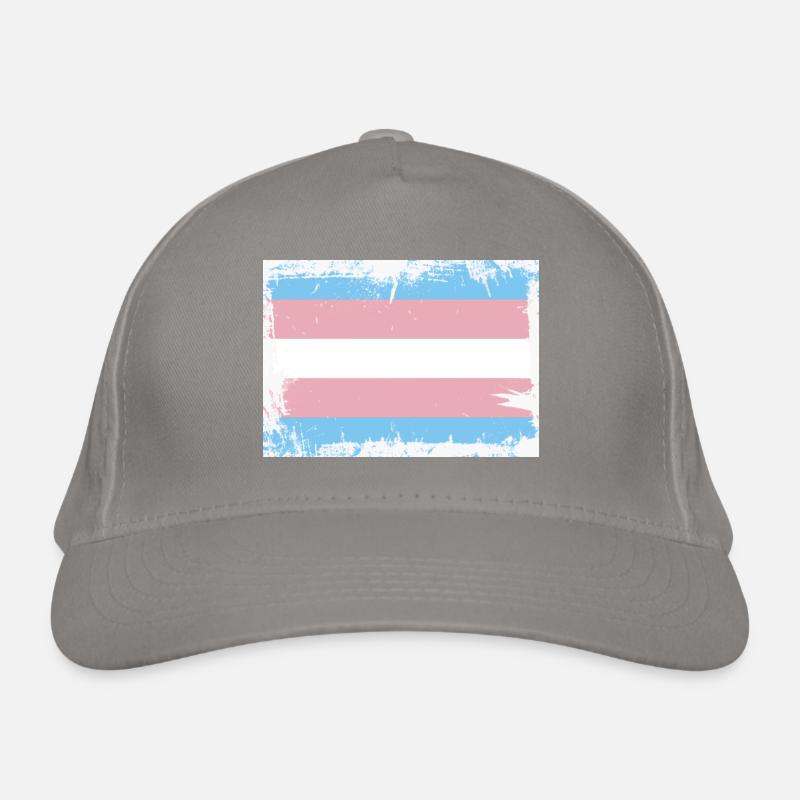 Drapeau de la fierté trans Casquette classique bio