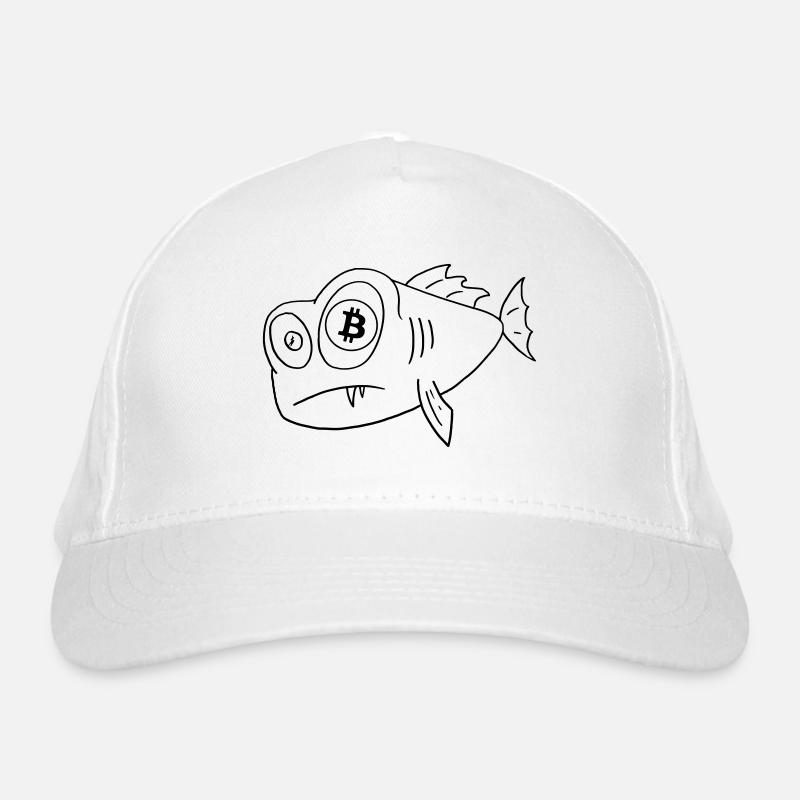 bitcoin poisson à l’œil bitcoin Casquette classique bio