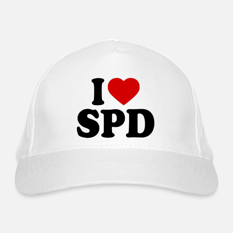 J’adore le spd Casquette classique bio