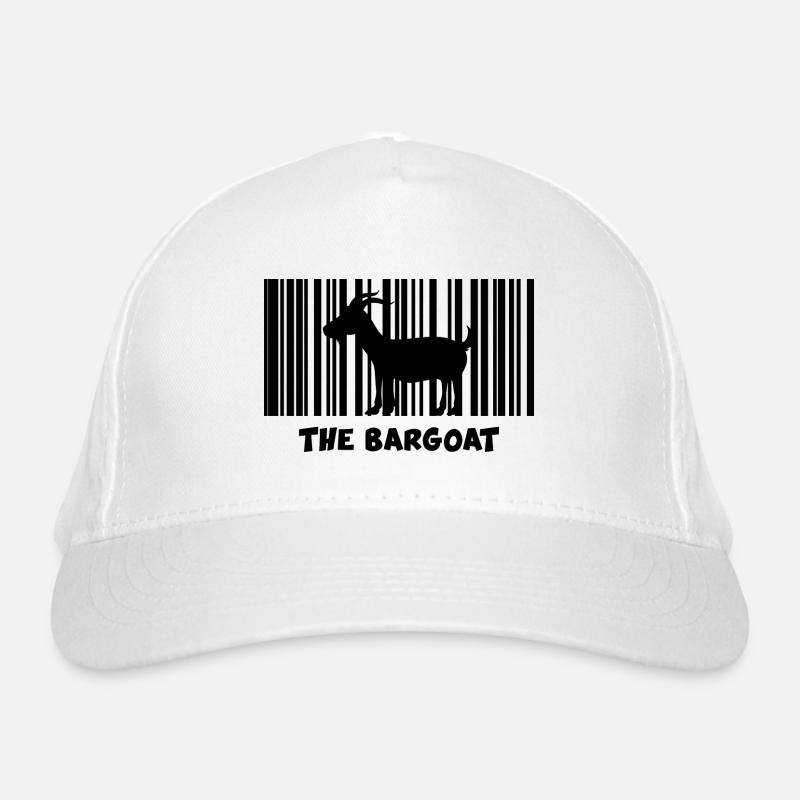 goat "the bargoat" goat Organic Baseball Cap