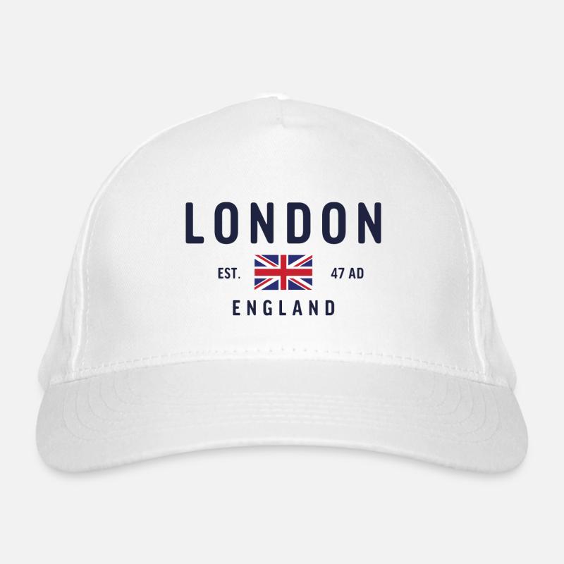 Londres Eengland Est 47 AD Vintage Classic Casquette classique bio