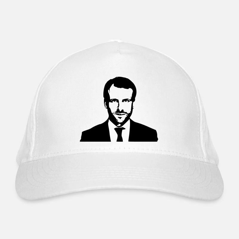 Macron Président  Casquette classique bio