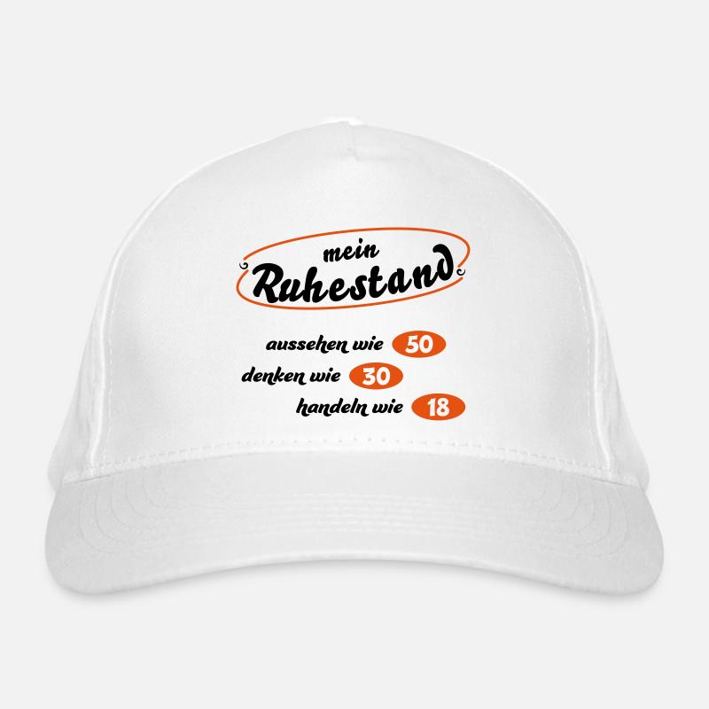 Rentner Bio-Baseballkappe