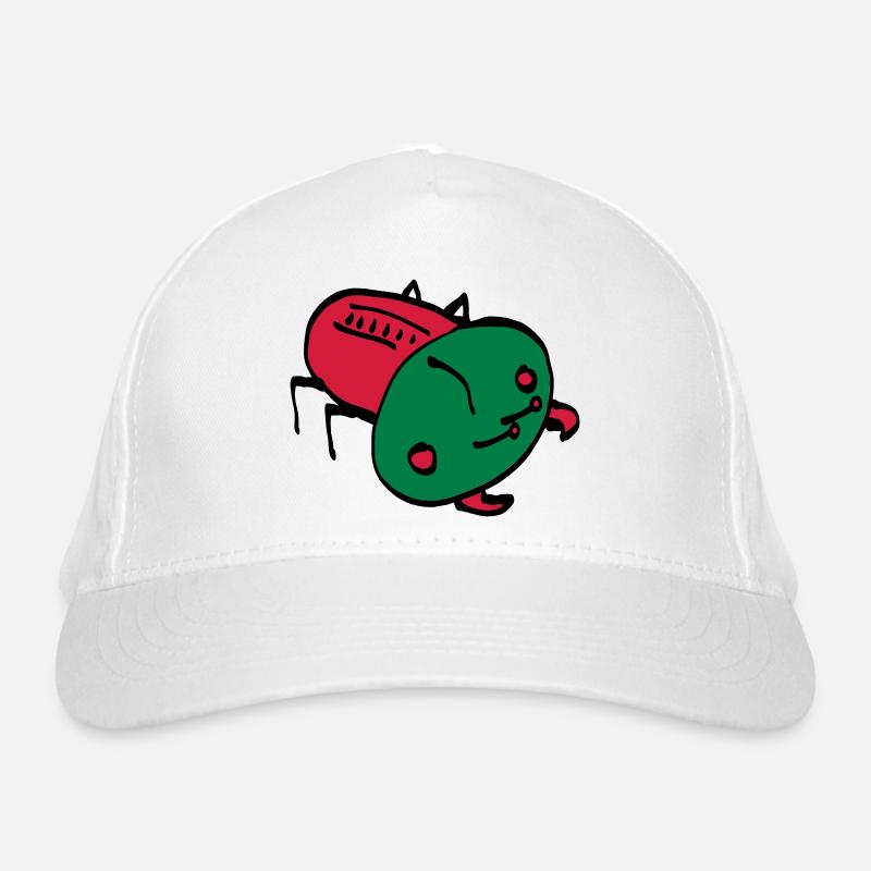 bug color VEKTOR Insekt Krabbeltier Bio-Baseballkappe