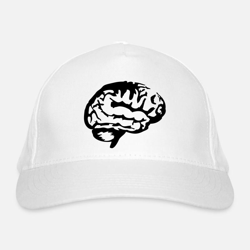Brain_silhouette Bio-Baseballkappe