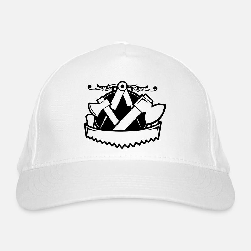 Zimmerer-Emblem - Style, Zimmermann Bio-Baseballkappe