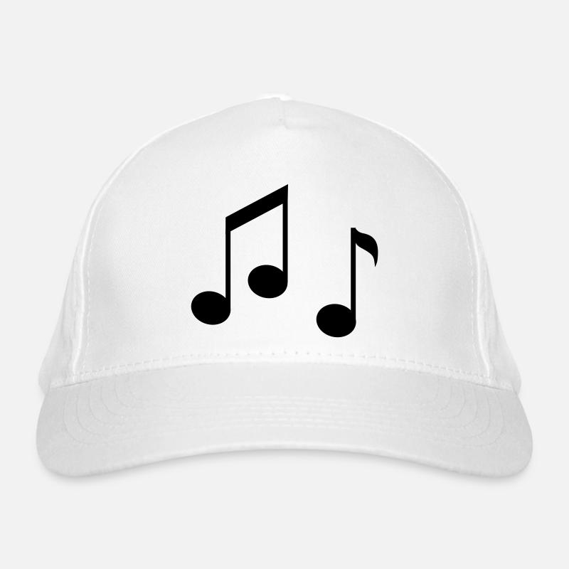Notes abstraites aux couleurs pastel Casquette classique bio