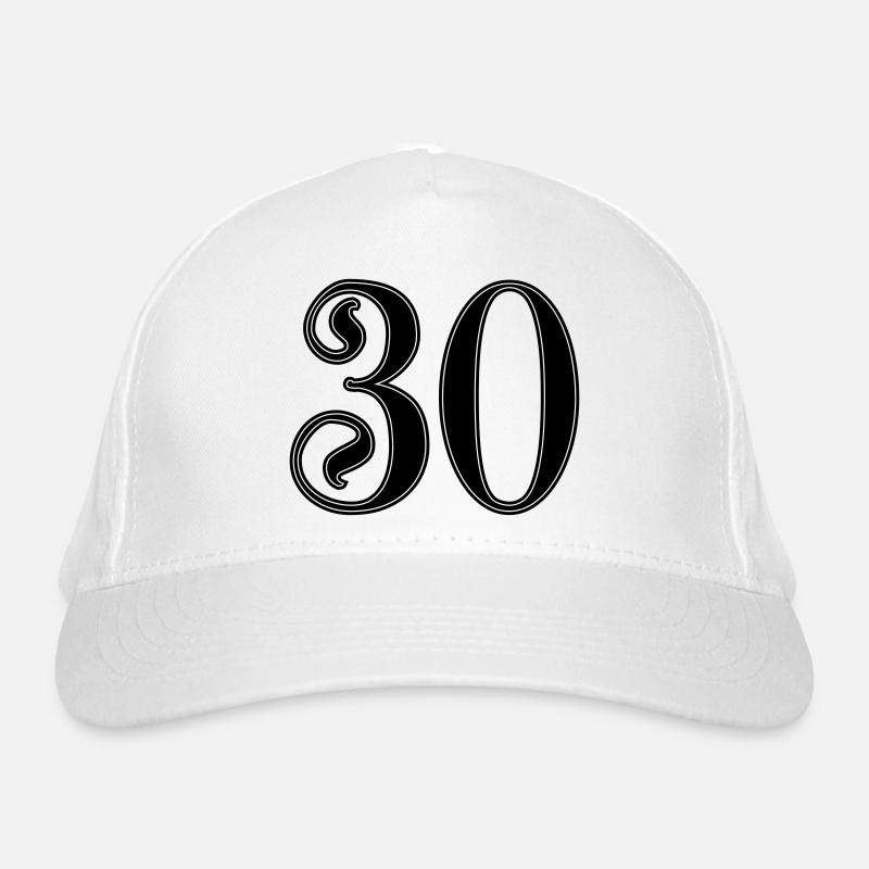 anniversaire 30 ans Casquette classique bio