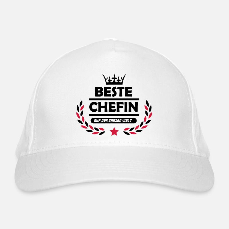 beste_chefin_der_welt_002 Bio-Baseballkappe