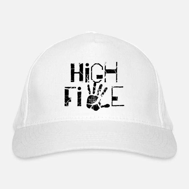 High five Bio-Baseballkappe