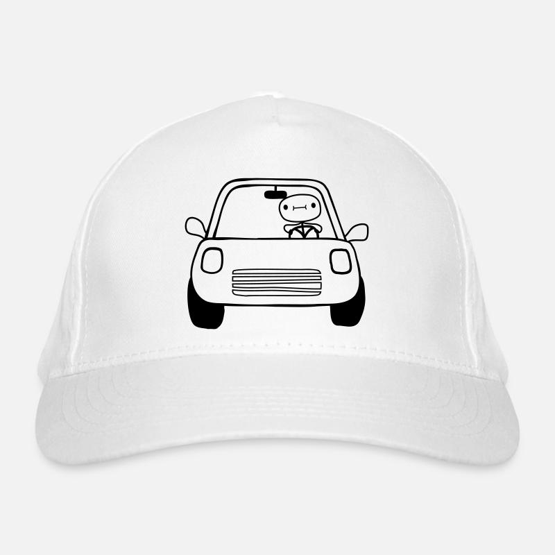 Auto Fahrer Comic Bio-Baseballkappe