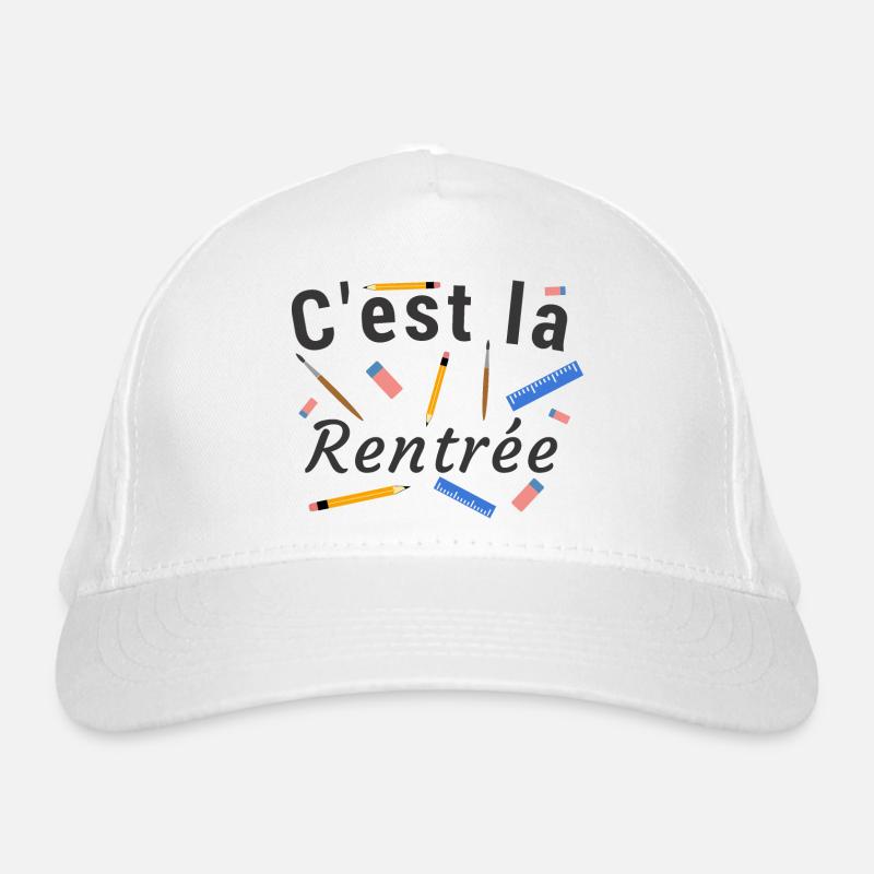 C'est la Rentrée Casquette classique bio