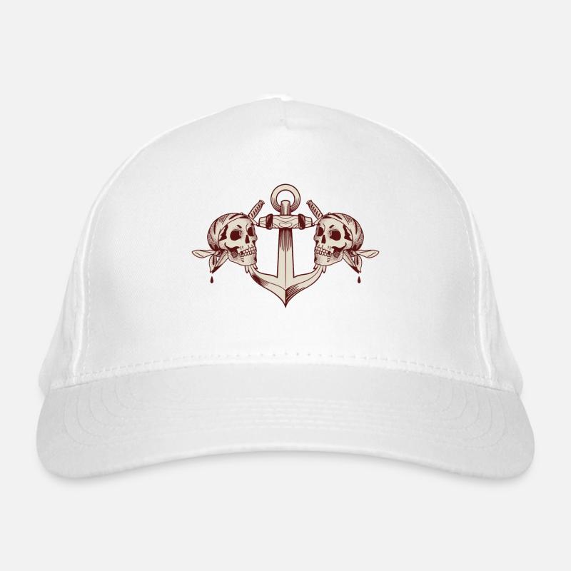 Pirate´s Anker Bio-Baseballkappe