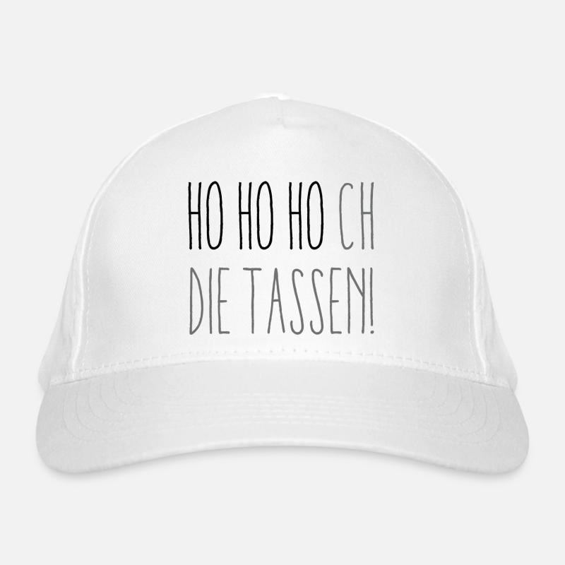Hoho hoch die Tassen Bio-Baseballkappe