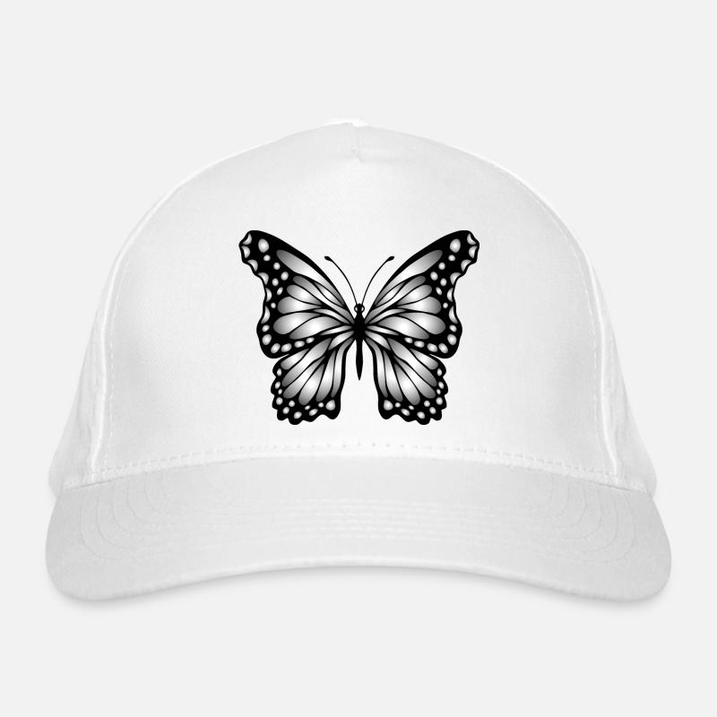 Butterfly Organic Baseball Cap