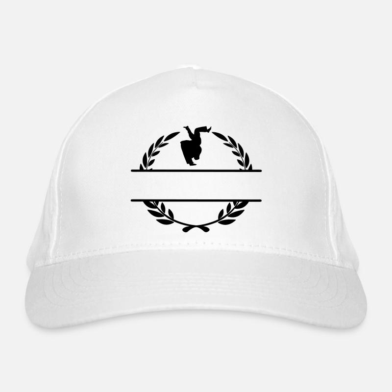 Judo-Wurf Lorbeerkranz Bio-Baseballkappe