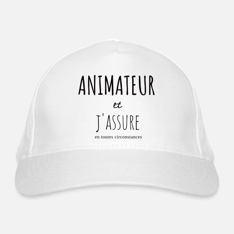 Cadeau animateur centre de loisirs Casquette classique bio