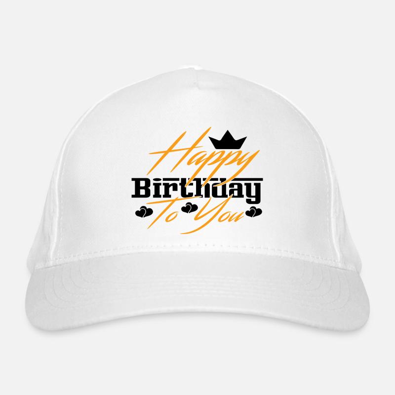 Joyeux anniversaire Casquette classique bio