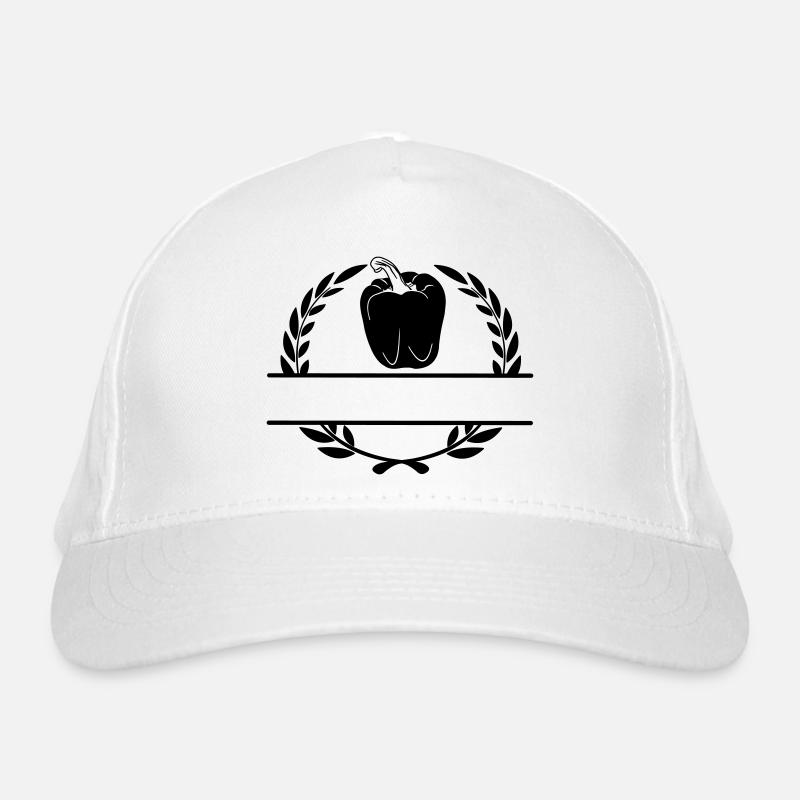 Laurel wreath with Bell pepper Organic Baseball Cap