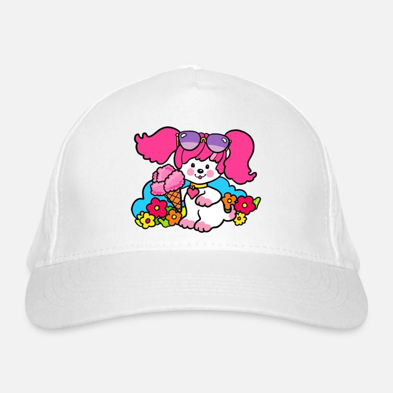 Pink Poochie Dog Organic Baseball Cap