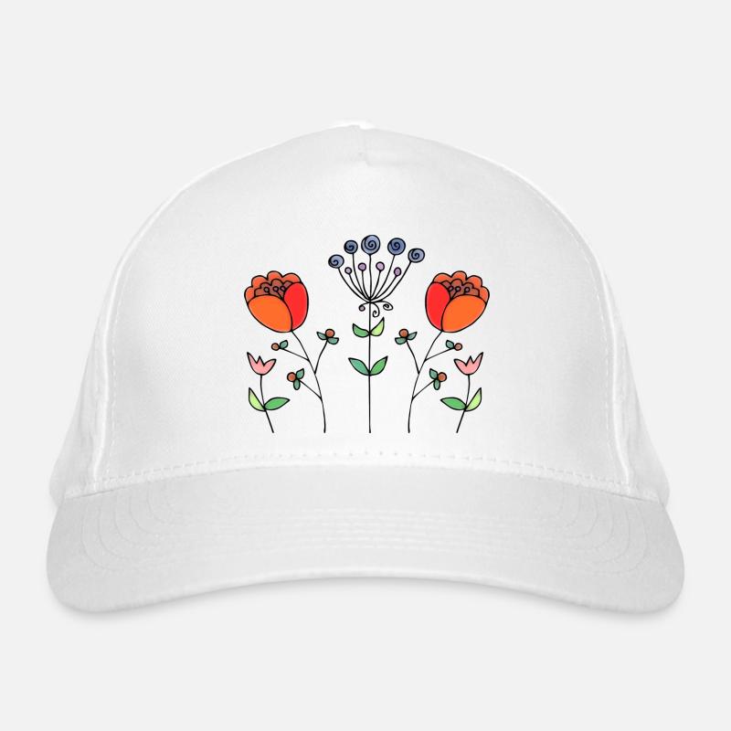 Fleur Casquette classique bio