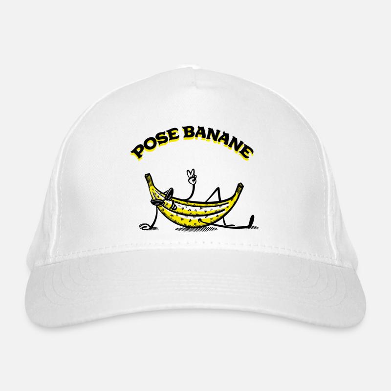 Pose Banane Casquette classique bio