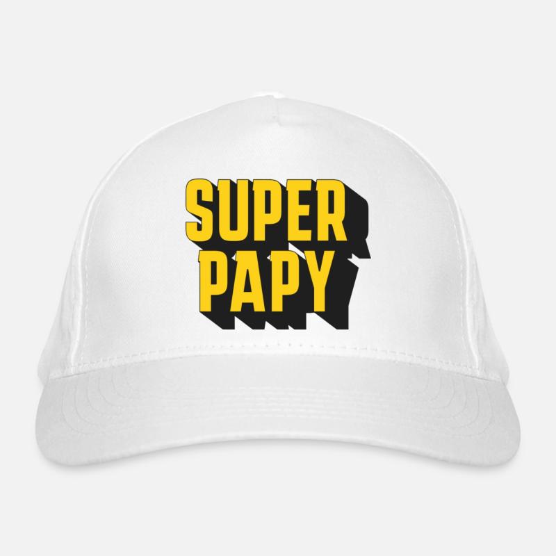 SUPER PAPY! Casquette classique bio