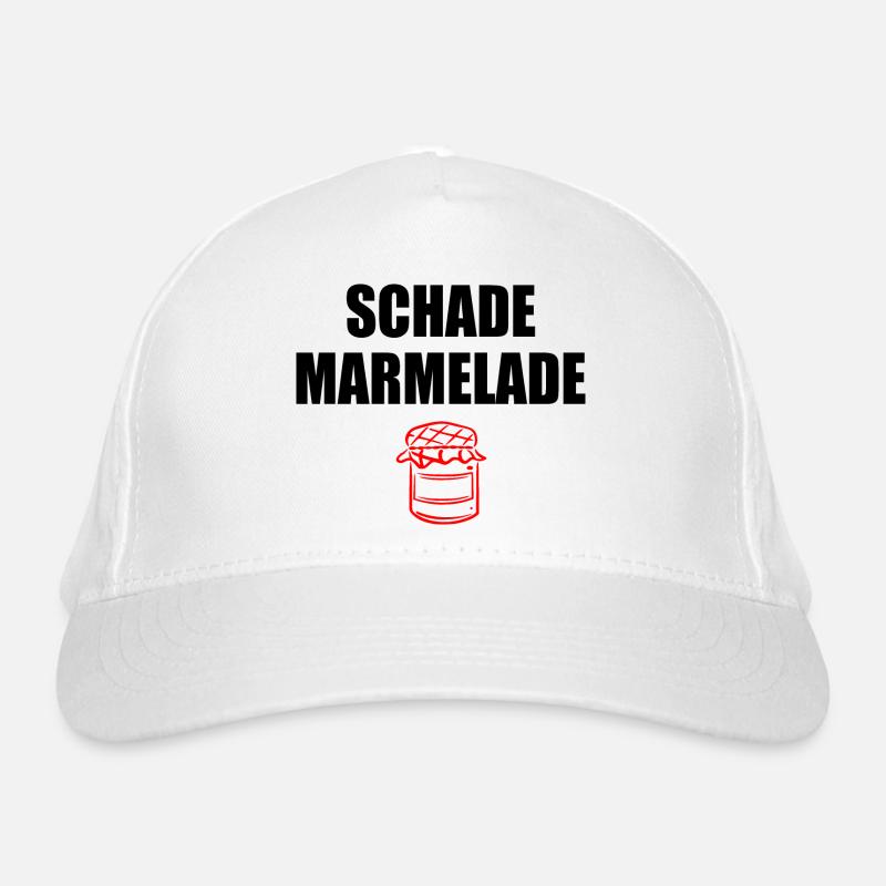 Schade Marmelade Bio-Baseballkappe