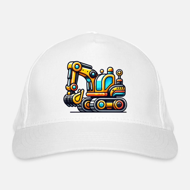 Excavator Organic Baseball Cap