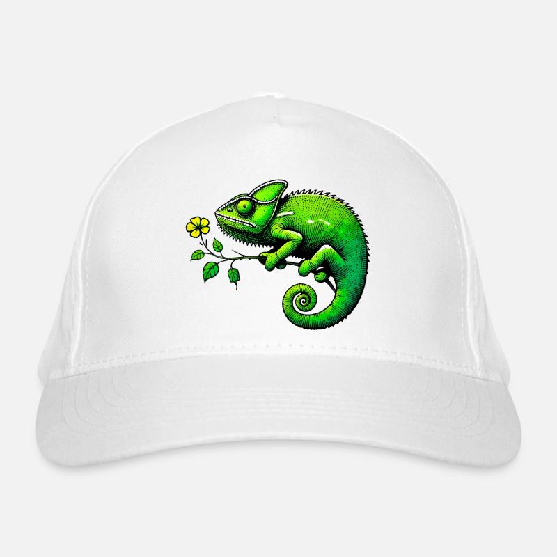 Chamäleon Bio-Baseballkappe