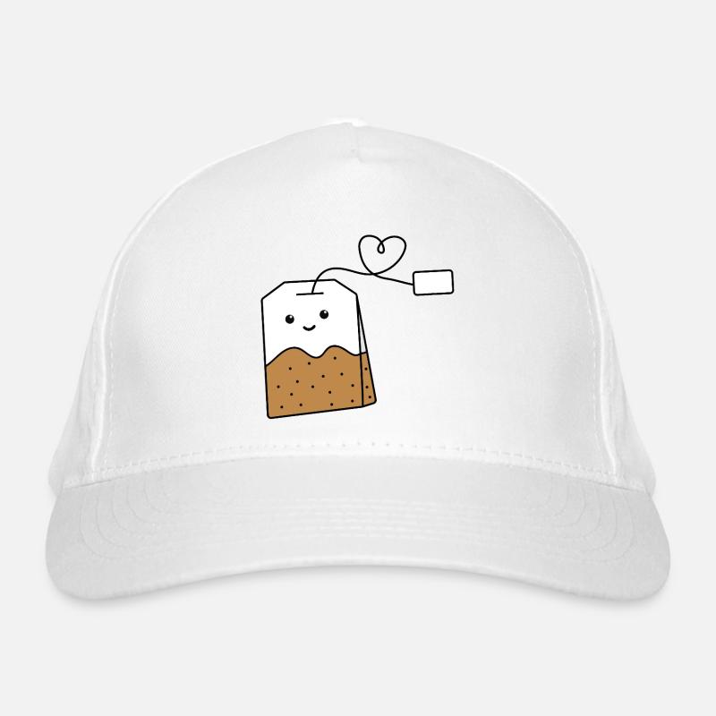 Kawaii Teebeutel Bio-Baseballkappe