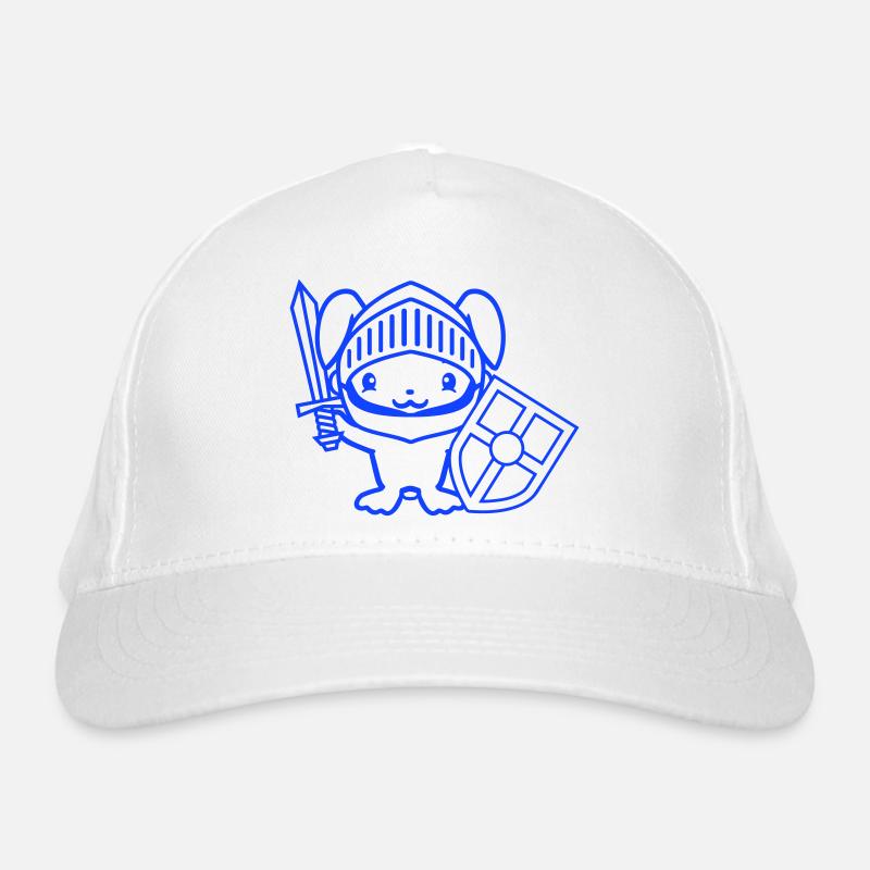 Rabbit Knight Sword Shield Armor Helmet Castle Hero Organic Baseball Cap