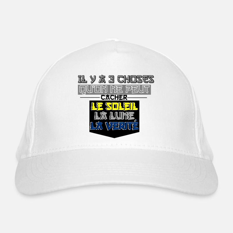 There are 3 things that cannot be hidden Organic Baseball Cap