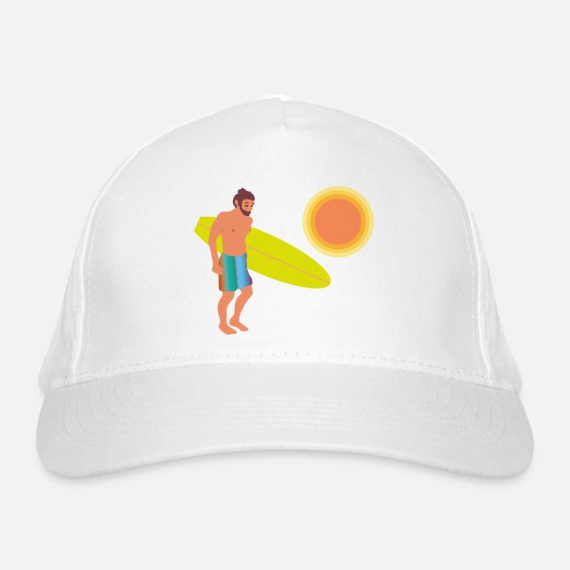 surfer Organic Baseball Cap