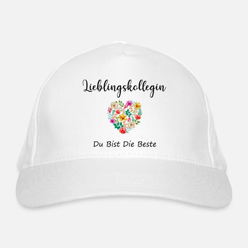 Lieblingskollegin Beste Kollegin Spruch Geschenk Bio-Baseballkappe
