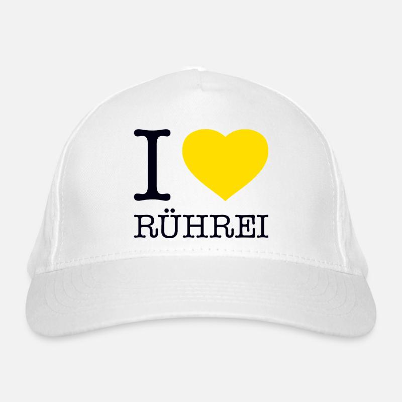 I love scrambled eggs Organic Baseball Cap