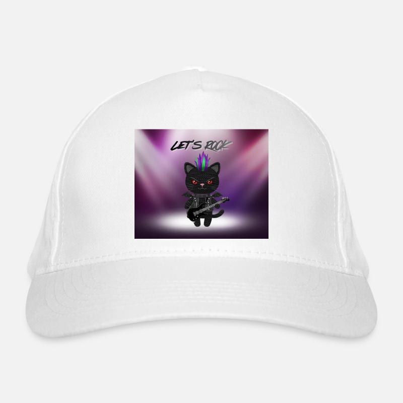 Chat Heavy Metal Casquette classique bio